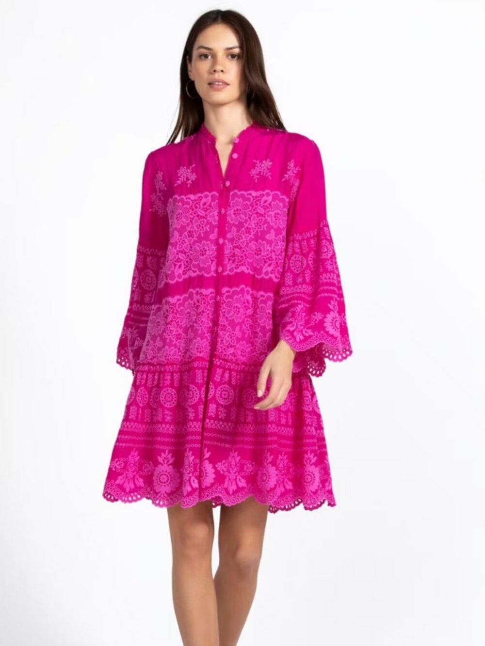 Johnny Was Lace Valeria Dress M